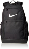 Nike Brasilia Training Backpack, Extra Large Backpack Built for Secure Storage with a Durable Design, Black/Black/White - backpacks4less.com