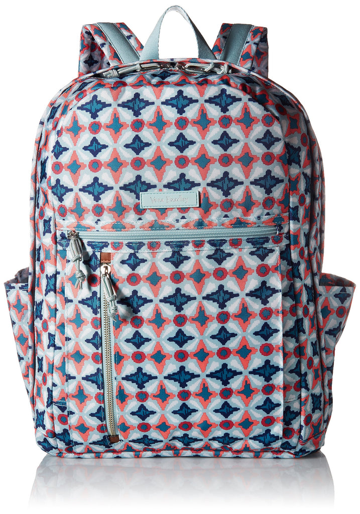 Vera Bradley Lighten Up Grand, Water Geo - backpacks4less.com