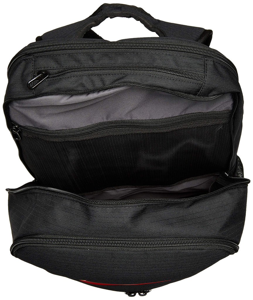Nike Nike Brasilia X-large Backpack - 9.0, Black/Black/University Red, Misc - backpacks4less.com
