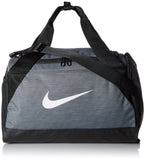 NIKE BRASILIA X-SMALL DUFFEL GREY - backpacks4less.com