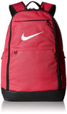 Nike Brasilia Training Backpack, Extra Large Backpack Built for Secure Storage with a Durable Design, Rush Pink/Black/White