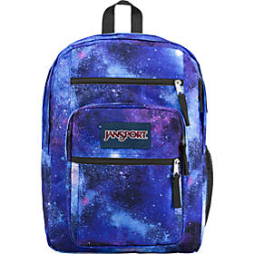 Organized kids school backpack with daily supplies