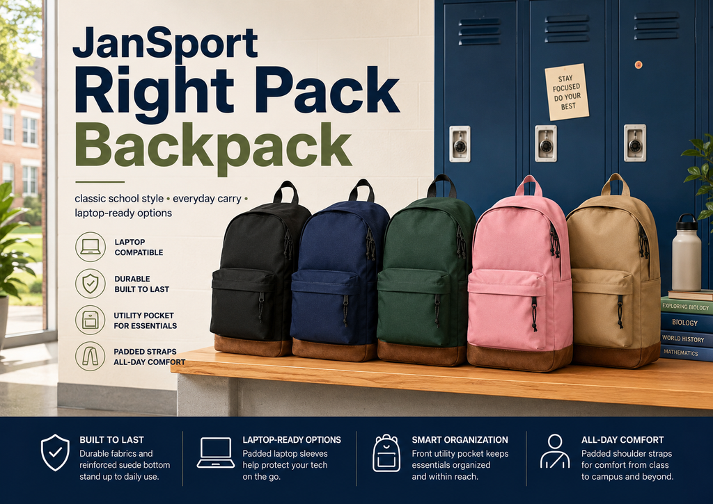 How to Choose the Best JanSport Right Pack Backpack