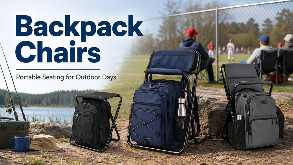 How to Choose a Backpack Chair for Fishing, Camping, or Events