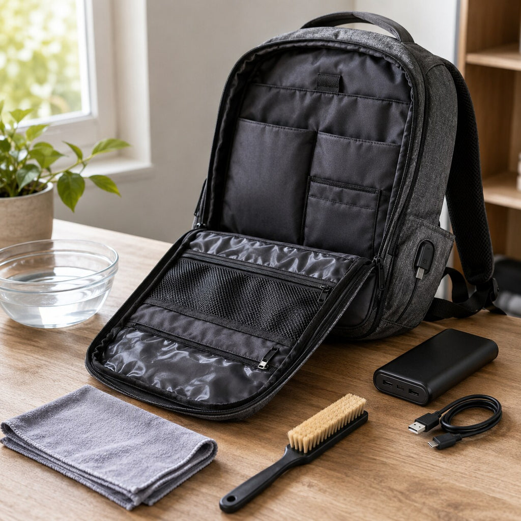 How to Clean a USB Charging Backpack Safely