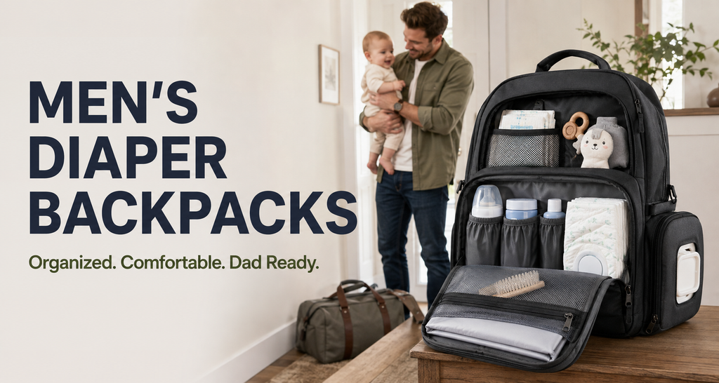 Men’s Diaper Backpack vs Regular Backpack: Which Is Better?