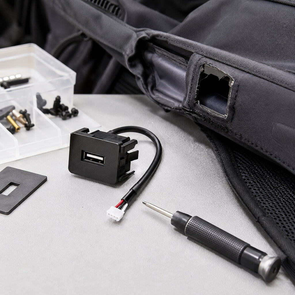 How to Replace or Repair a Backpack USB Port