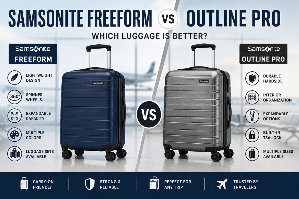 Samsonite Freeform vs Outline Pro: Which Luggage Is Better?