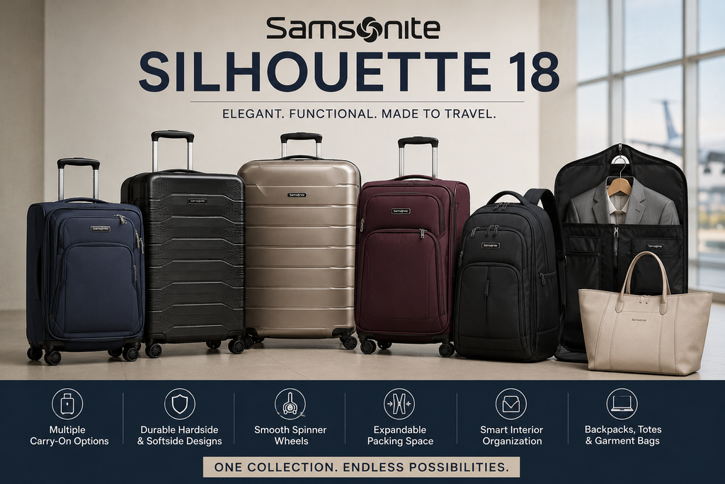 Samsonite Silhouette 17 vs 18: What Is the Difference?