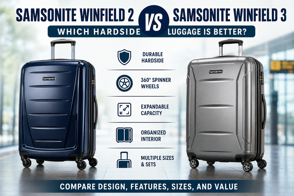 Samsonite Winfield 2 vs Winfield 3: Which Hardside Luggage Is Better?