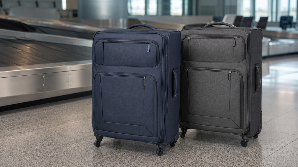 Ballistic Nylon vs Polyester Checked Luggage