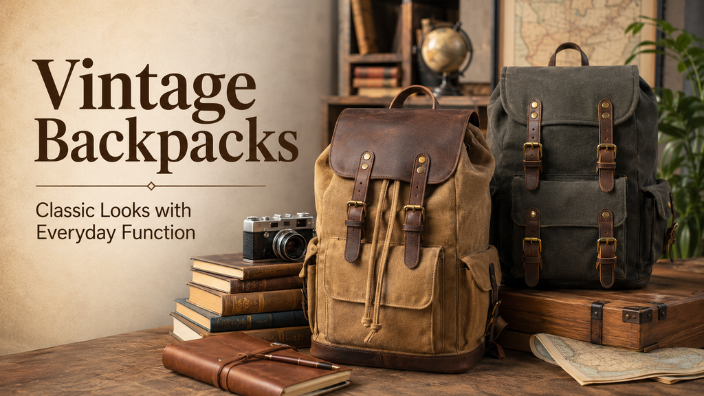 Vintage Backpacks vs. Canvas Backpacks: Which Type Should You Choose?