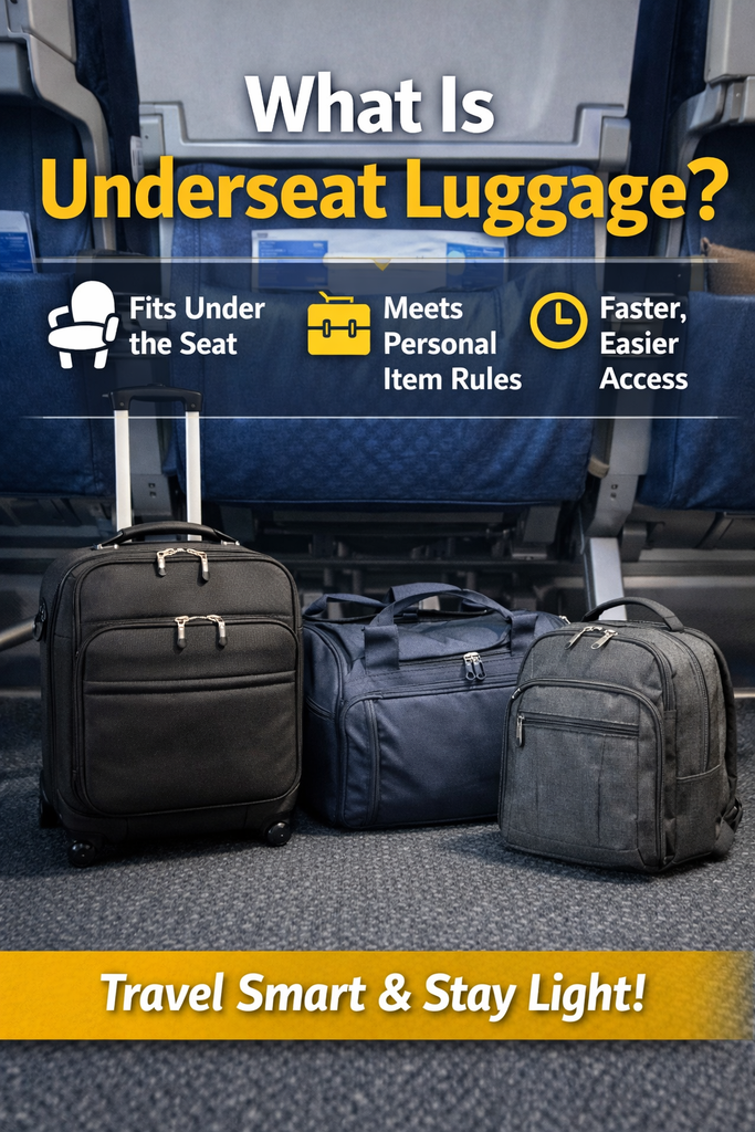 What Is Underseat Luggage? Size, Rules, and How to Choose