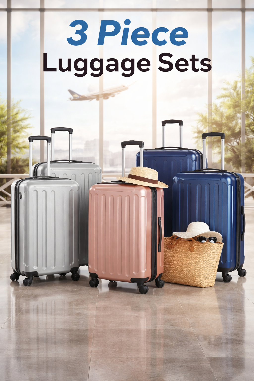 3 Piece Luggage Sets