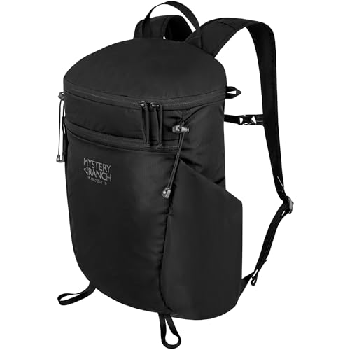 Black Mystery Ranch In & Out 18-liter packable backpack from the Packable Backpacks collection