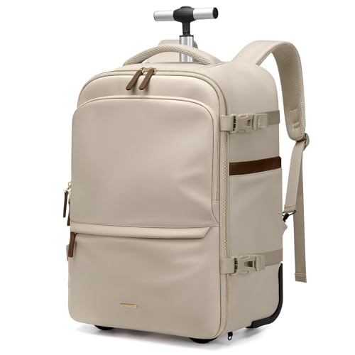 17-inch rolling laptop backpack for work and travel