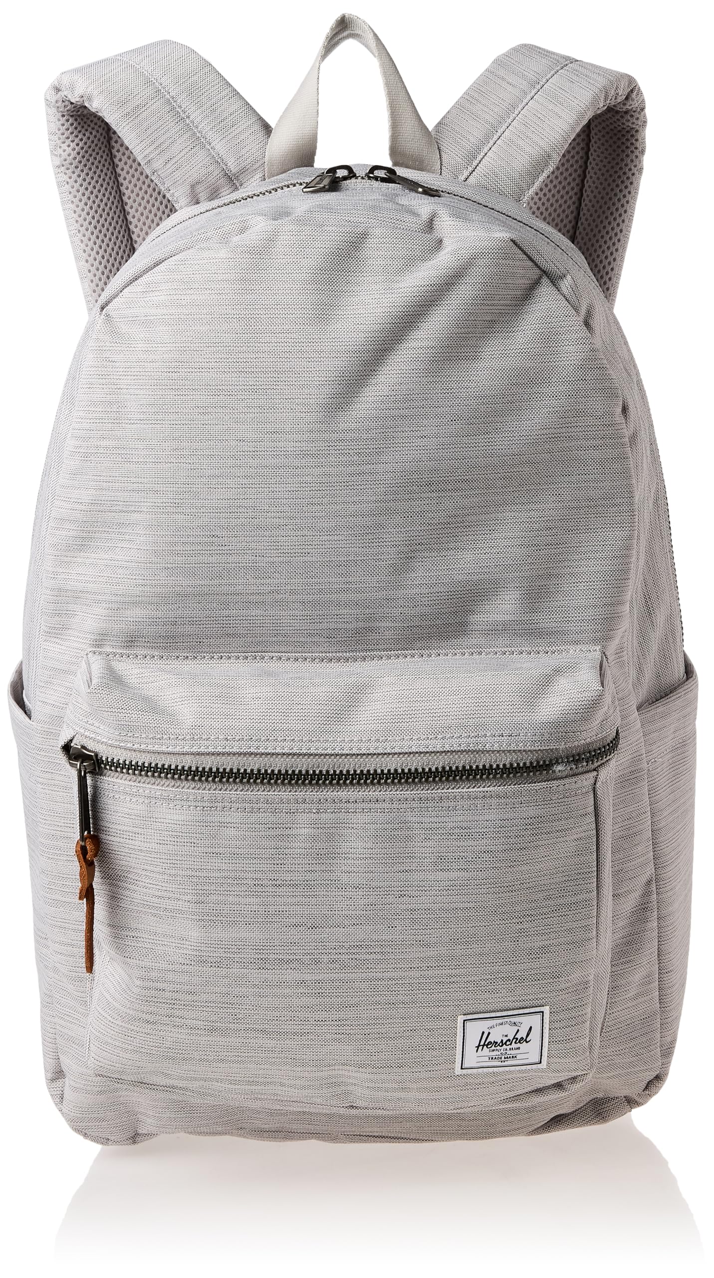 Herschel Settlement backpack in light gray crosshatch
