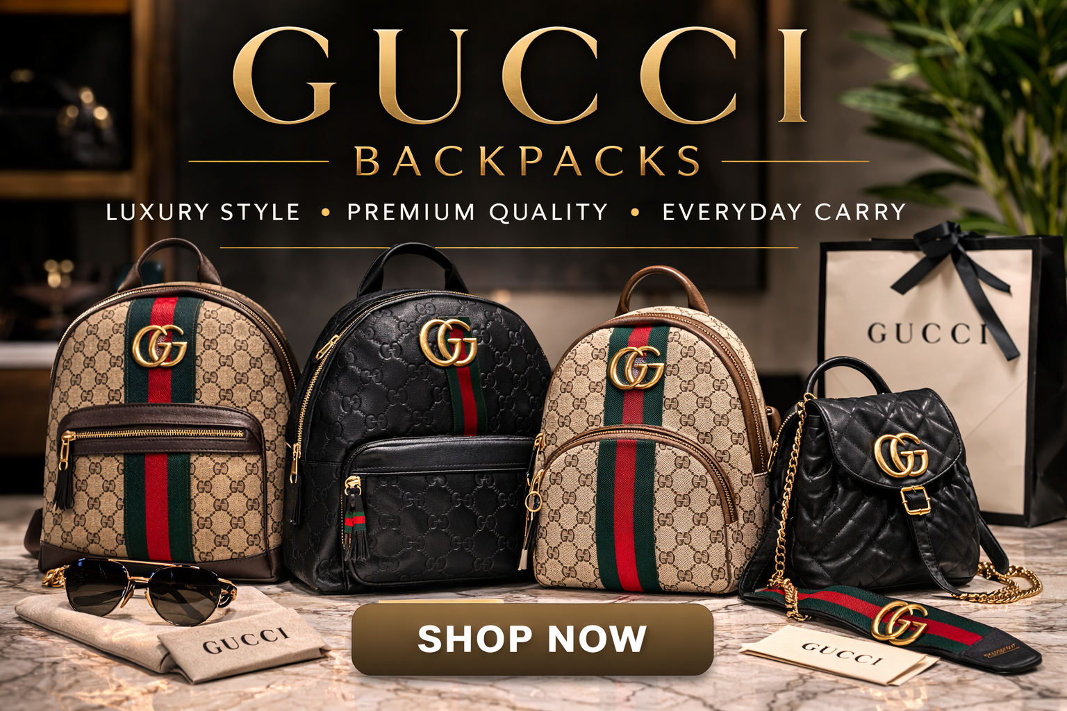 Gucci Backpacks
