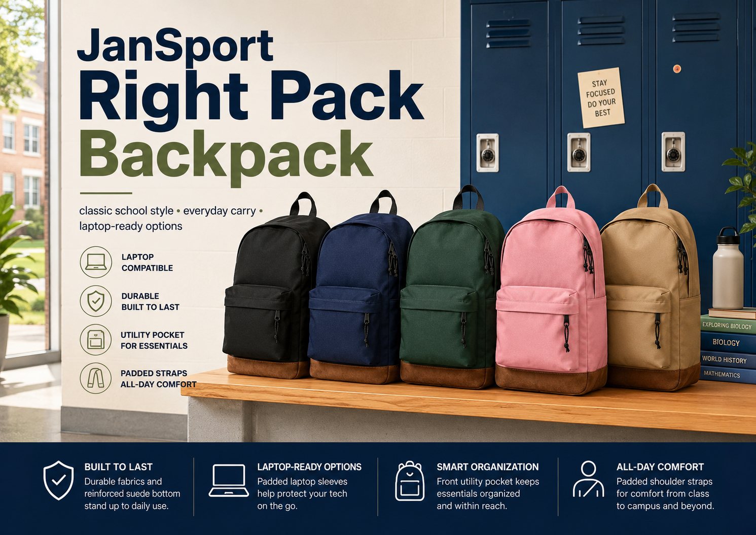 JanSport Right Pack Backpack