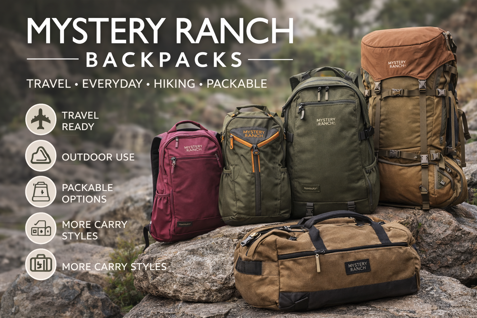 Mystery Ranch Backpacks