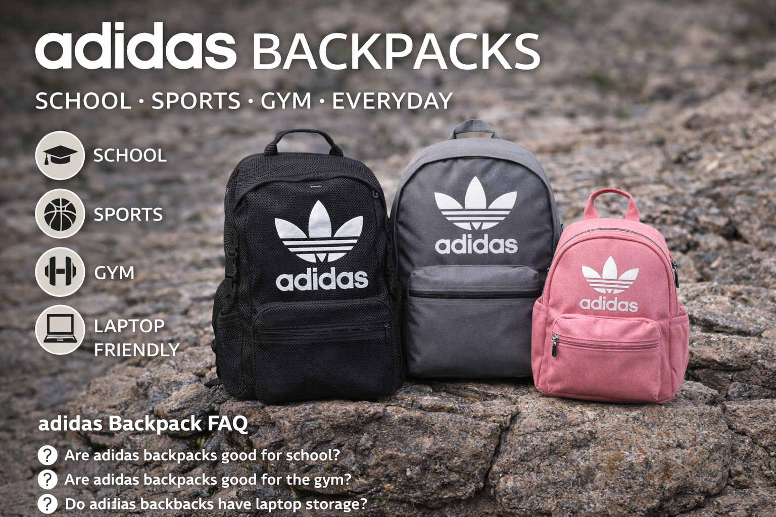 adidas backpacks
