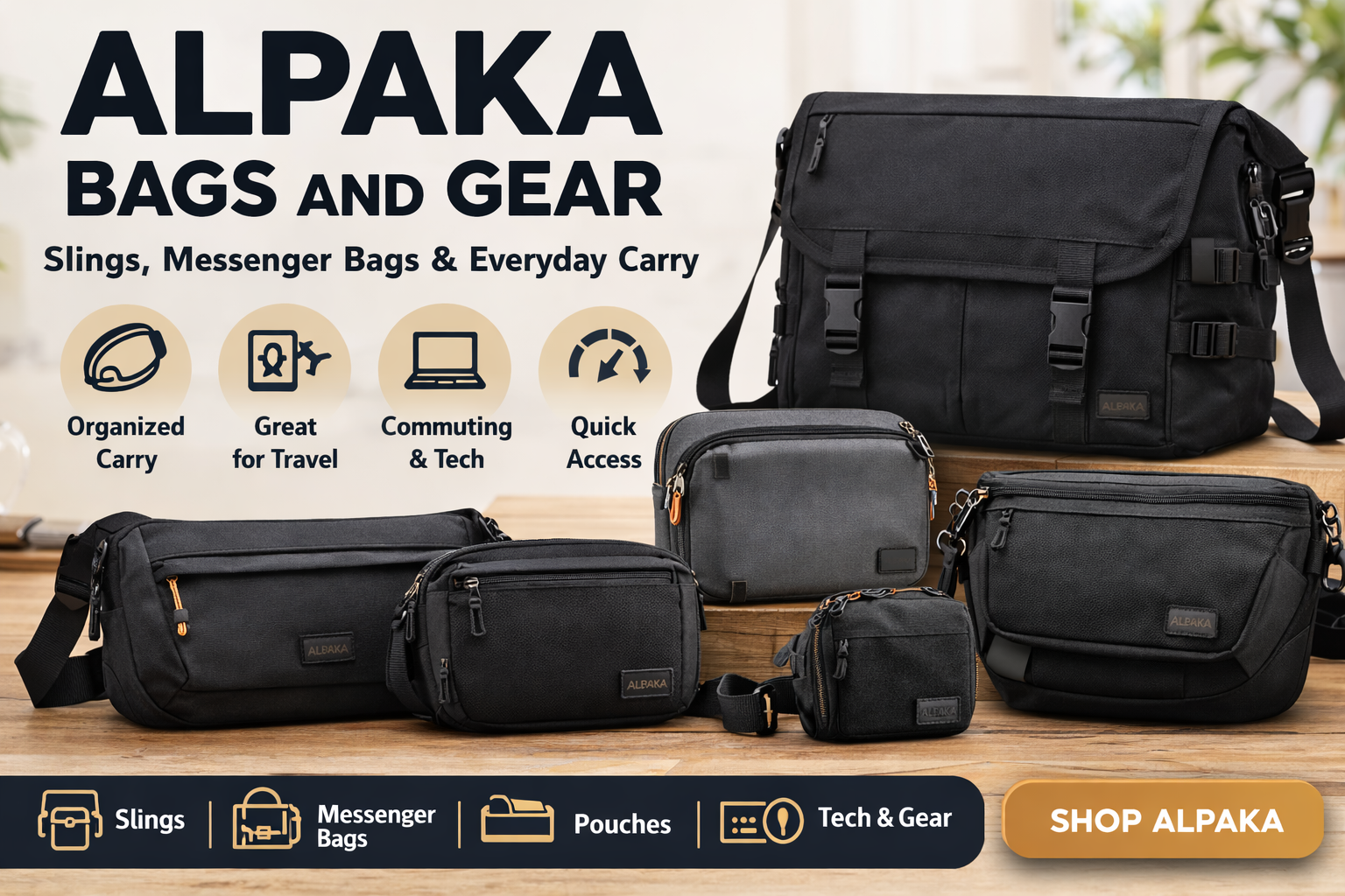 Alpaka Bags and Gear
