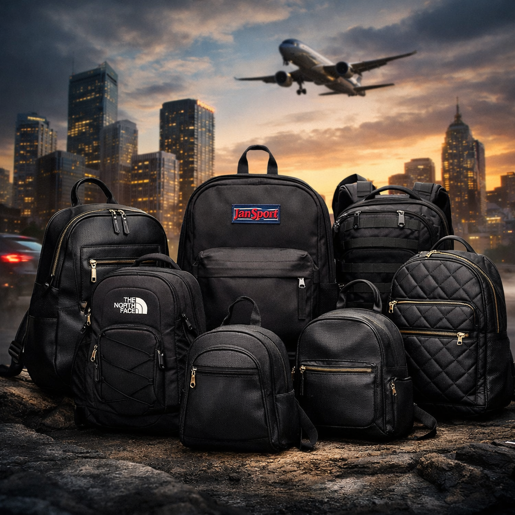 Black Backpacks