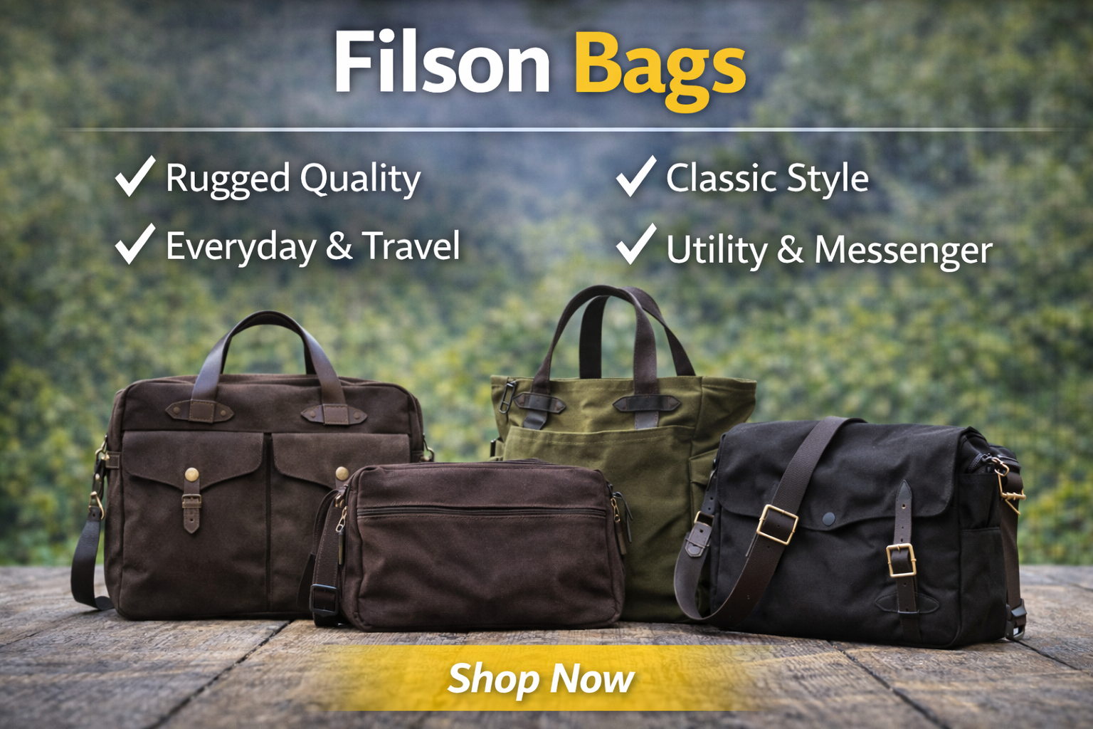 Filson Bags