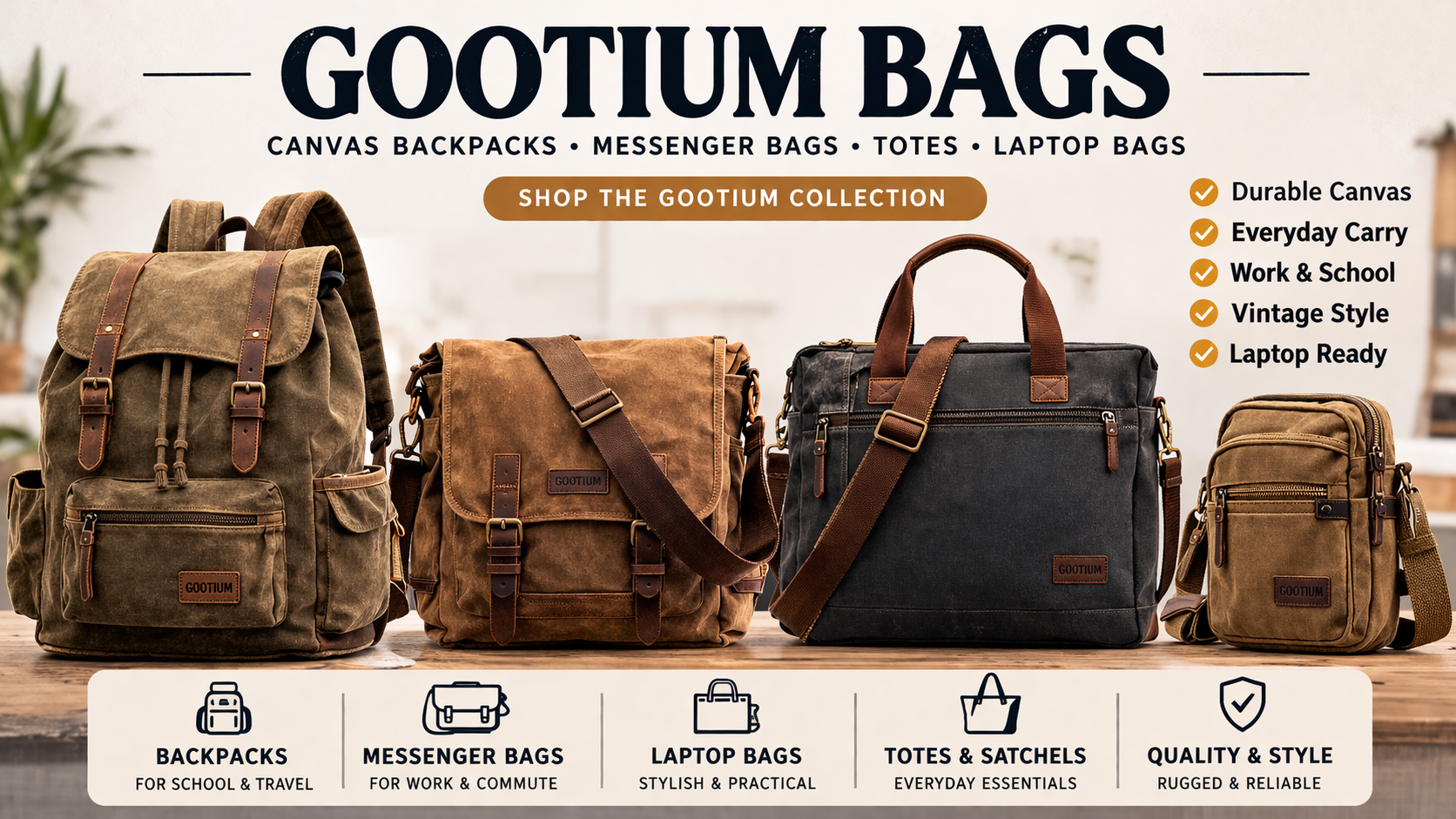 Gootium Bags
