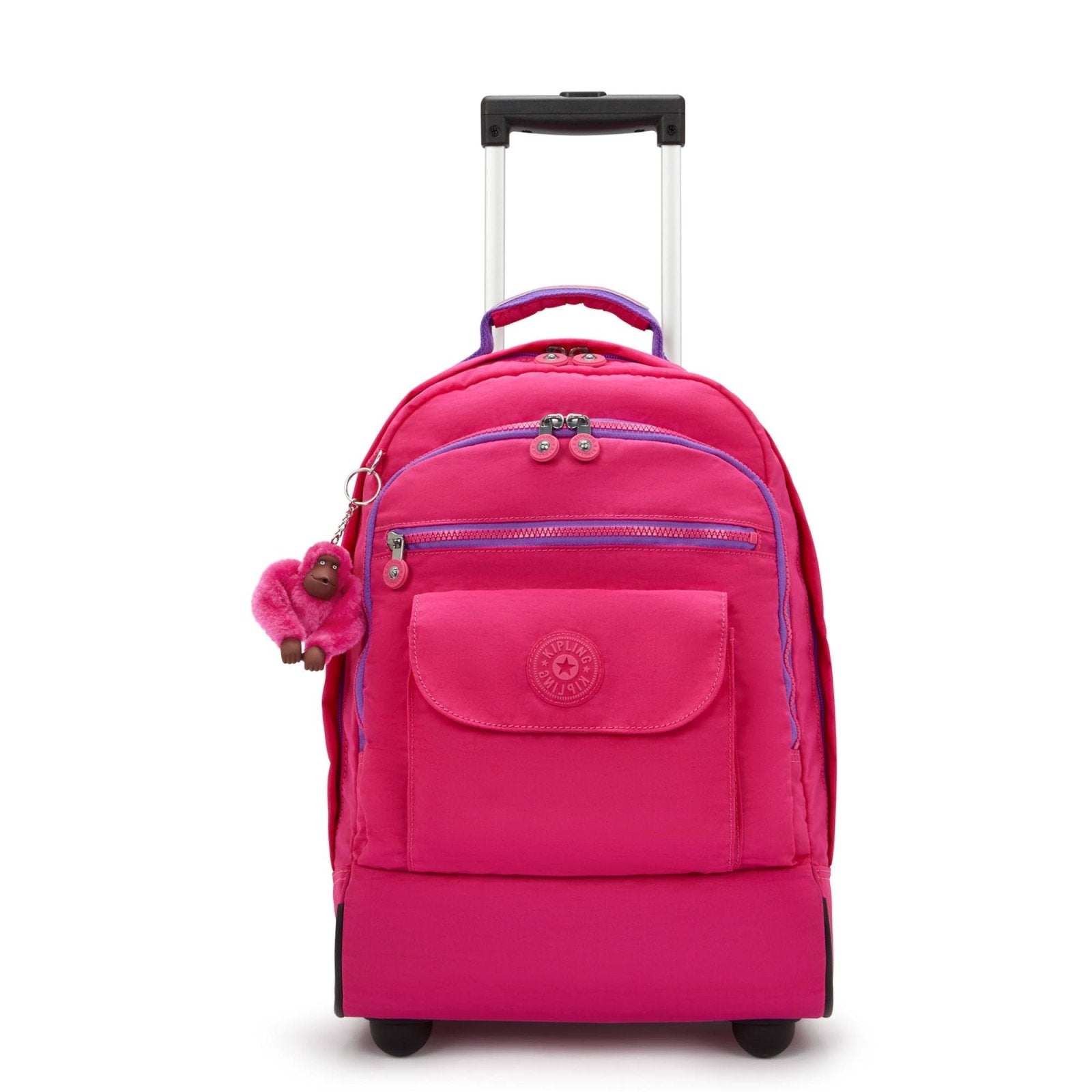 Kipling rolling backpack with wheels and telescoping handle