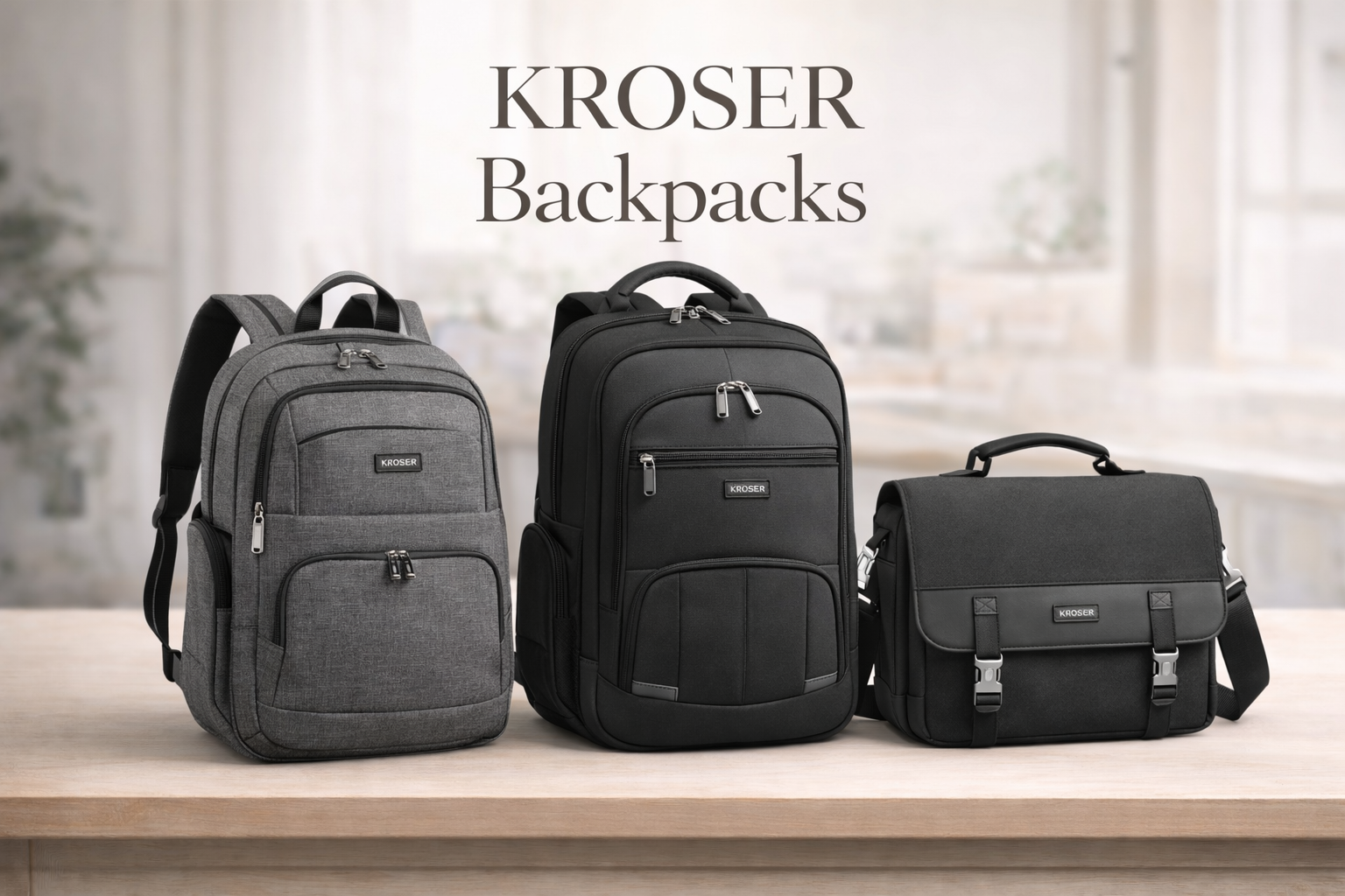 KROSER Backpacks