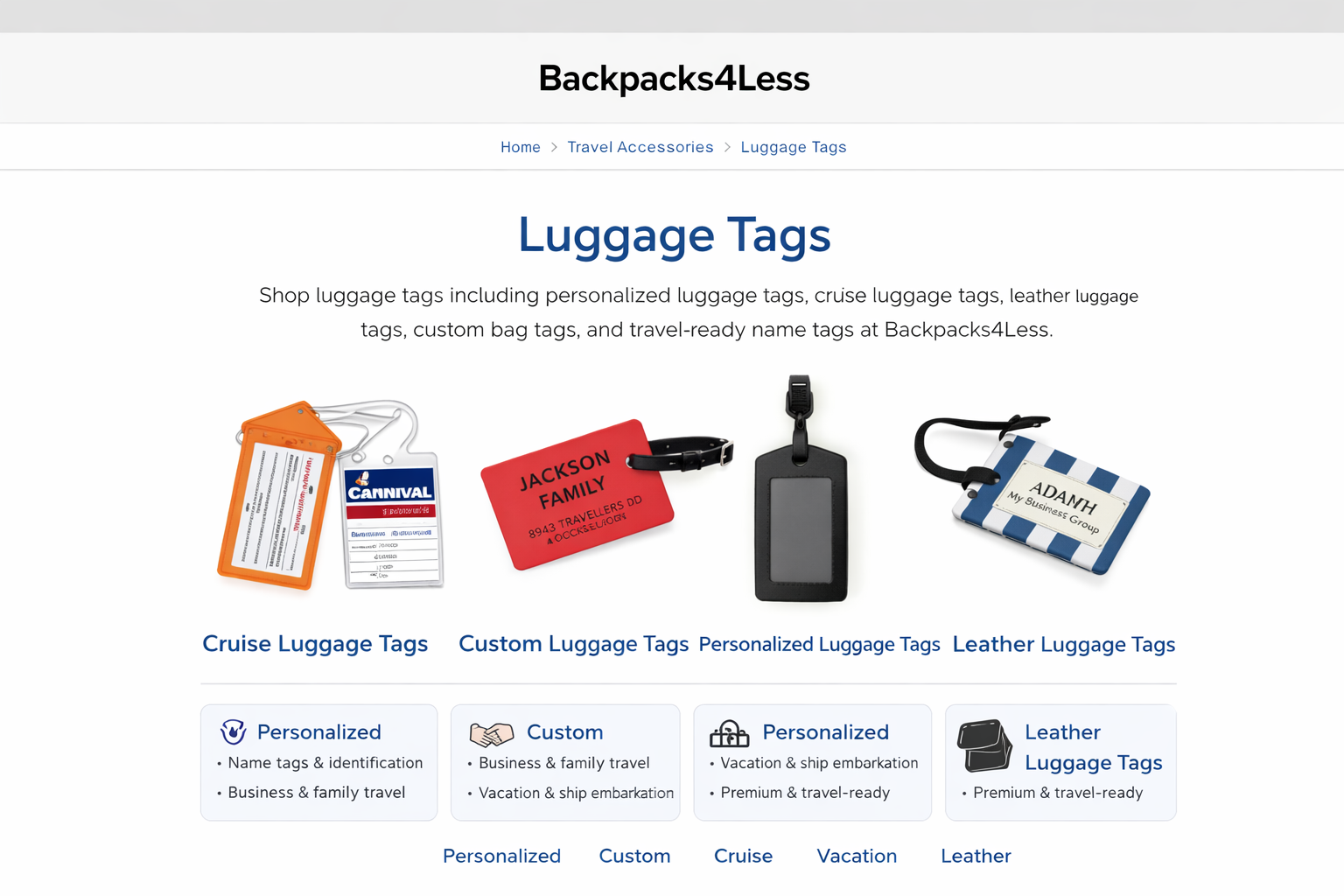 Luggage Tags