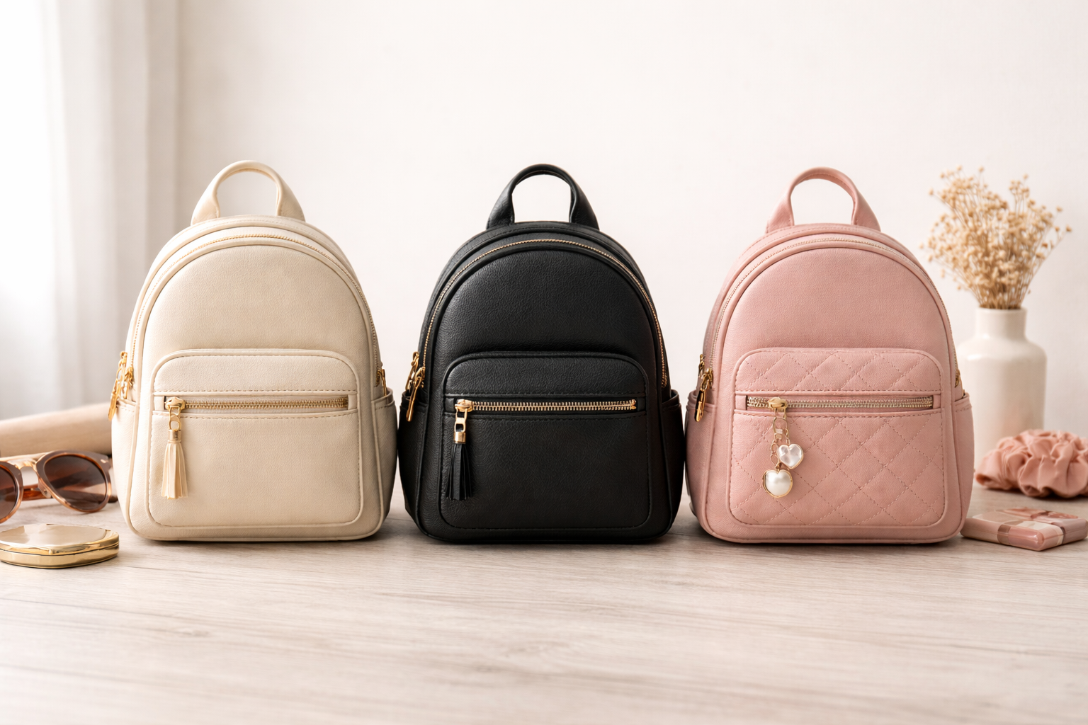 cool mini backpacks for teenage girl Teen Girls' Backpack Vintage Style Small Rucksack CRAZE Mini Backpacks | Small &
