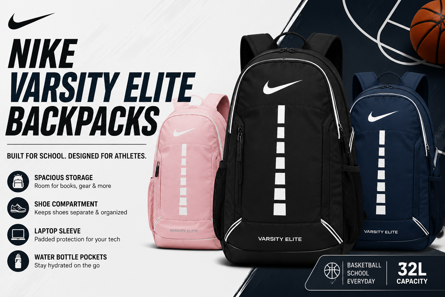 Nike Varsity Elite Backpacks