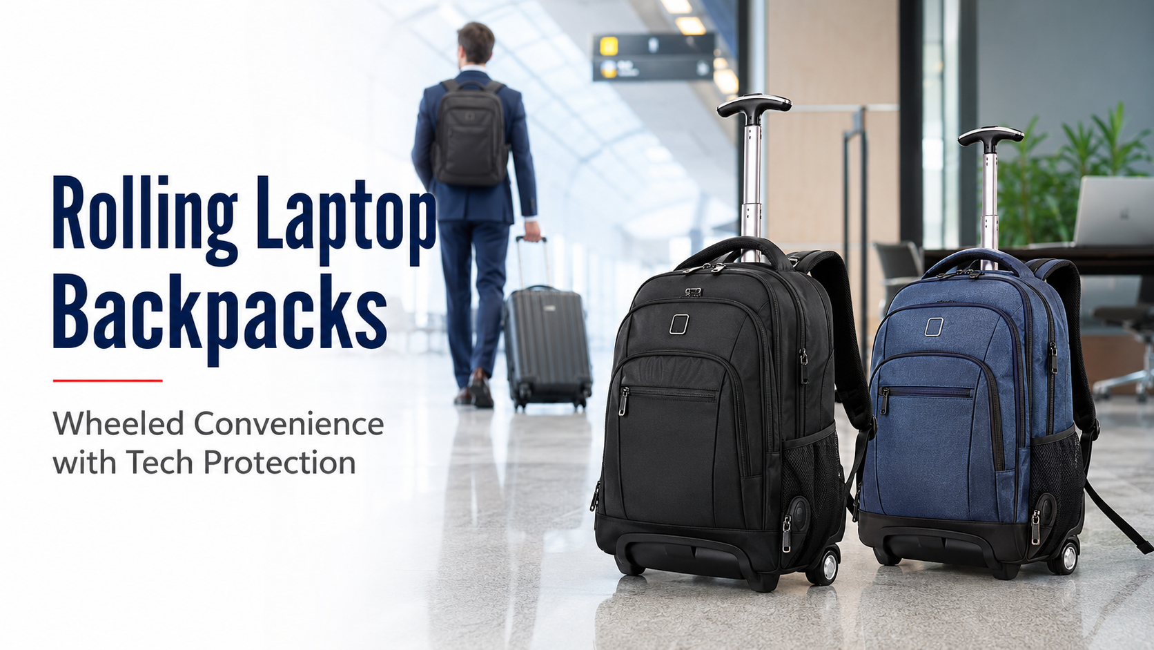 Rolling Laptop Backpacks