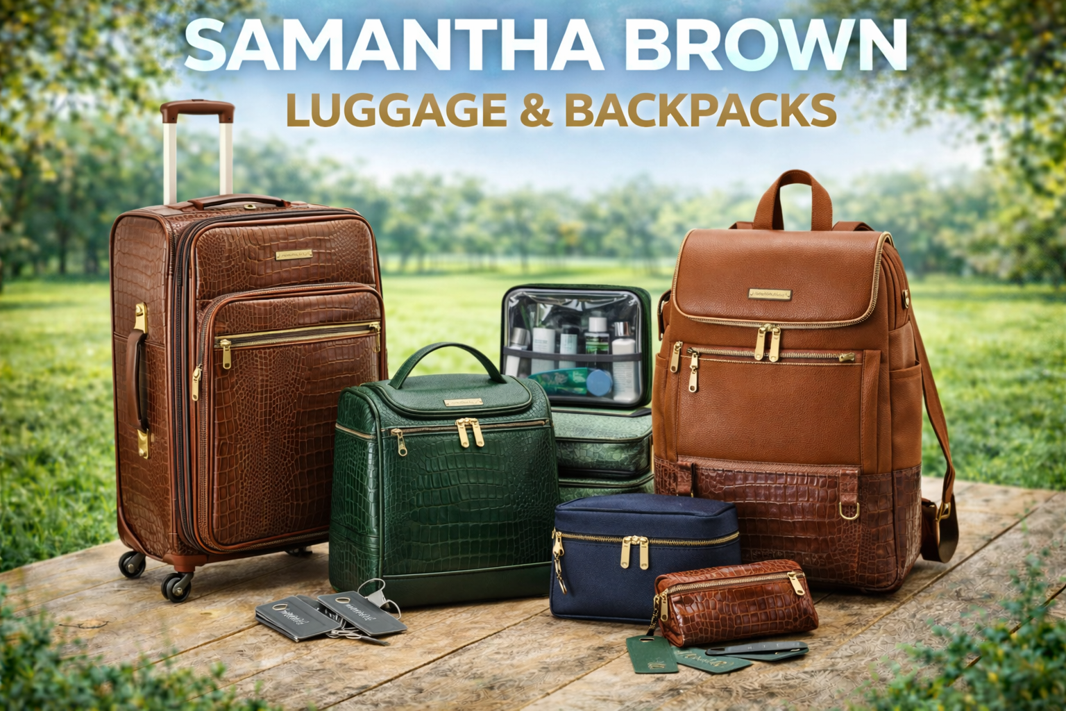 Samantha Brown Luggage and Backpacks