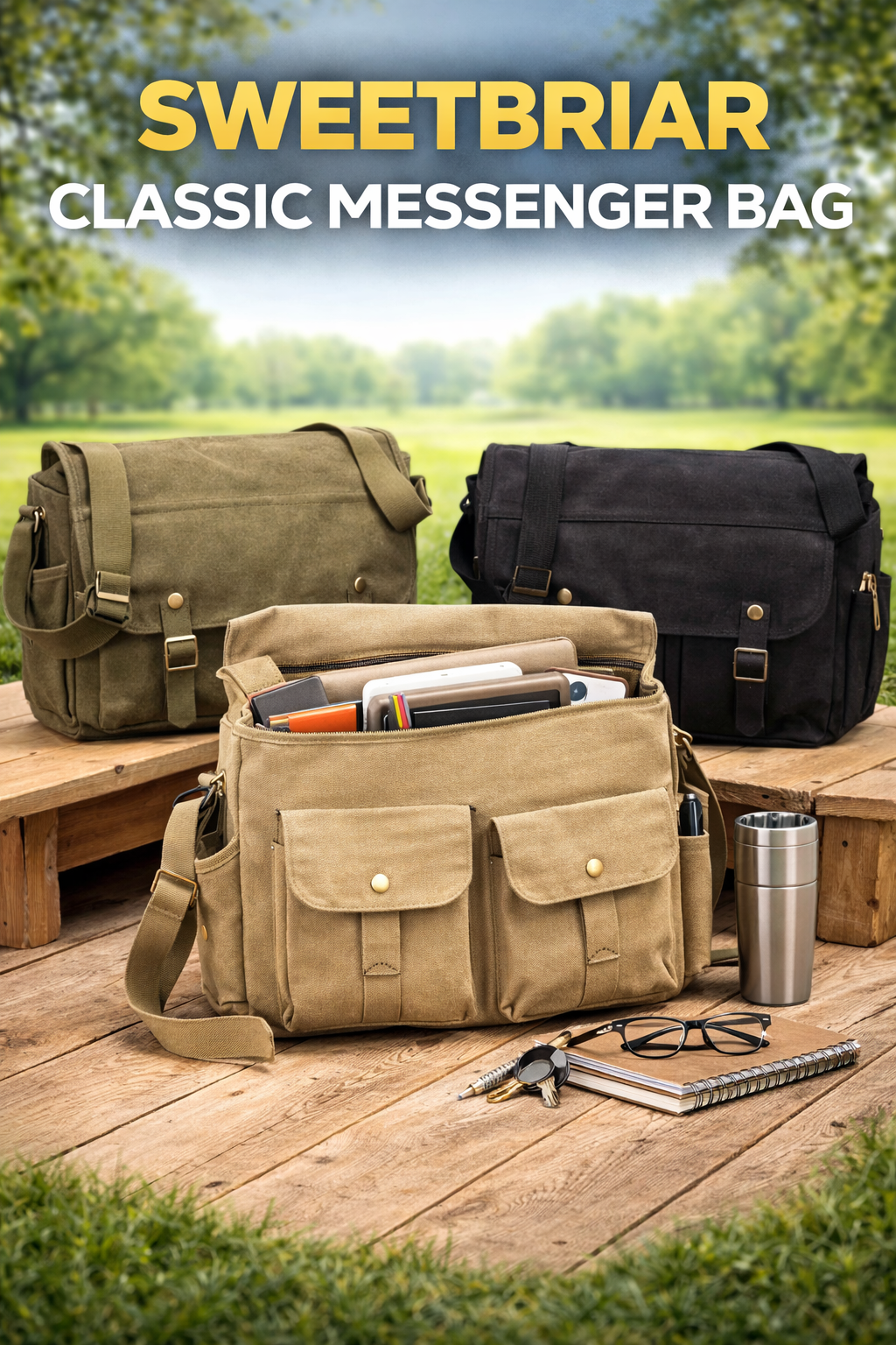 Sweetbriar Classic Messenger Bag