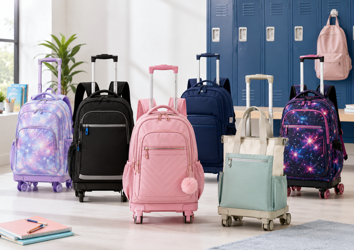 Tilami Rolling Backpacks