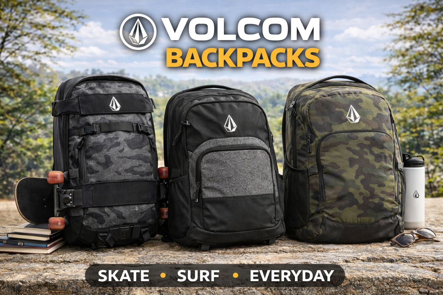 backpack that can hold a 15 inch laptop volcom - Everstone Skate Measures 18.5 x 11.5 x 5.5 inches. Volcom Men's Grindstone Skate Backpack