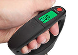 110lb 50kg Portable Luggage Scale Digital Hanging Postal Scales, 2 AAA Batteries (Not Included)