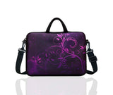 11.6 - Inch to 12.5 - Inch Neoprene Laptop Shoulder Messenger Bag Case Sleeve for 11 11.6 12 12.5" Inch Chromebook/Tablet/Notebook/Macbook Pro/Air (Flower)