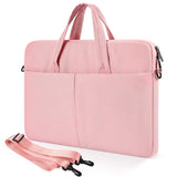 14 Inch Laptop Case Sleeve Carrying Bag for HP Chromebook/EliteBook/Stream, MacBook Air 15.3 M4, Lenovo IdeaPad Flex 5,13.5 Inch Surface Laptop 7/6, ASUS Dell Acer Samsung, Pink