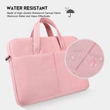 14 Inch Laptop Case Sleeve Carrying Bag for HP Chromebook/EliteBook/Stream, MacBook Air 15.3 M4, Lenovo IdeaPad Flex 5,13.5 Inch Surface Laptop 7/6, ASUS Dell Acer Samsung, Pink
