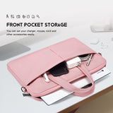 14 Inch Laptop Case Sleeve Carrying Bag for HP Chromebook/EliteBook/Stream, MacBook Air 15.3 M4, Lenovo IdeaPad Flex 5,13.5 Inch Surface Laptop 7/6, ASUS Dell Acer Samsung, Pink