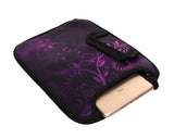 17 - Inch to 17.3 - Inch Neoprene Laptop Shoulder Messenger Bag Case Sleeve For 16 16.5 17 17.3" Inch Acer/Asus/Dell/Lenovo/HP/Macbook (Flower)