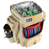 19thCrew Disc Golf Backpack with Cooler - Small Disc Golf Equipment Bag | Backpacks4Less
