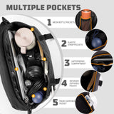 1TG Messenger Bag for Men,Laptop Bag 15.6 Inch Tactical Waterproof Nylon Crossbody Shoulder Briefcase Satchel Office Work School Travel Bag with Shoulder Strap