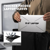 1TG Messenger Bag for Men,Laptop Bag 15.6 Inch Tactical Waterproof Nylon Crossbody Shoulder Briefcase Satchel Office Work School Travel Bag with Shoulder Strap