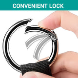 2 Pack Add a Bag Luggage Straps - Adjustable Suitcase Belts Luggage Connector Straps - Travel Accessories Jacket Gripper Arm Saver Easy to Carry Extra Bags (Black)