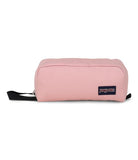 JanSport Perfect Pouch – Accordion Opening, Single Compartment with 3 Dividers, Small Internal Pocket, Misty Rose